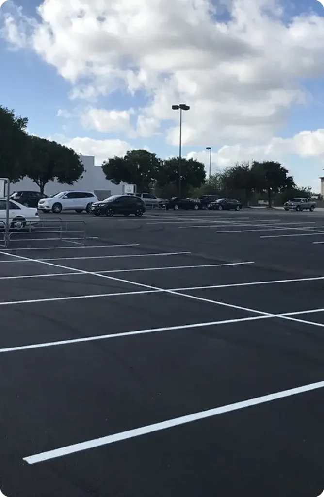 Let's roof project - Parking Lot Resurfacing